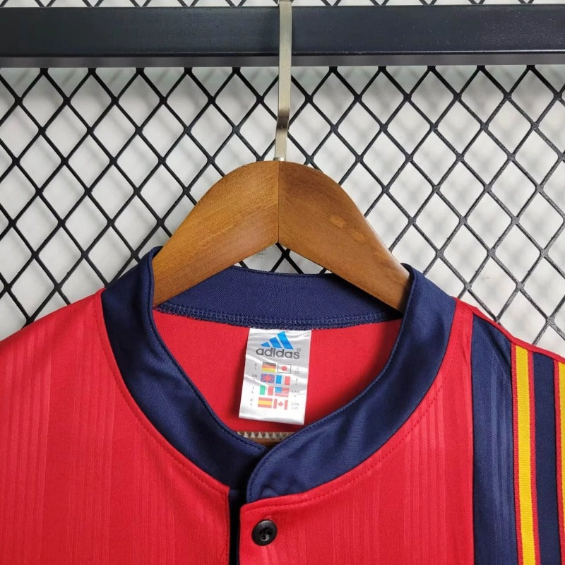 Camiseta España Local Retro 1996 Versión Fan