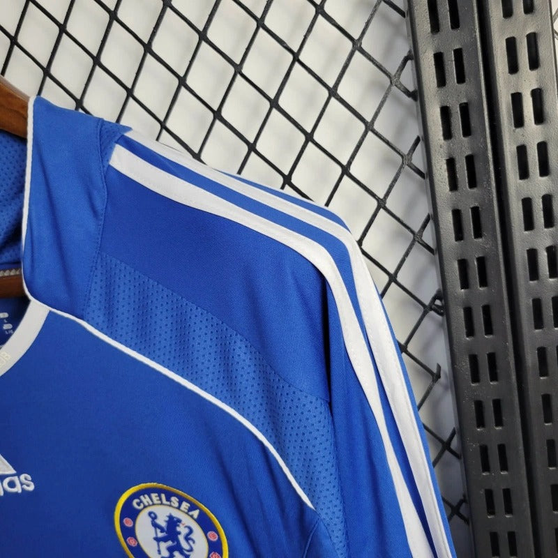 Camiseta Chelsea Manga Larga Local Retro 2006/07 Versión Fan