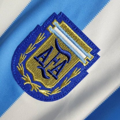 Camiseta Argentina Local Retro 1986 Versión Fan