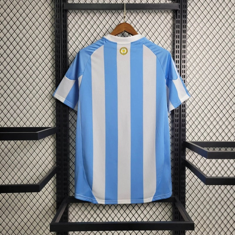 Camiseta Argentina Local Retro 2010 Versión Fan