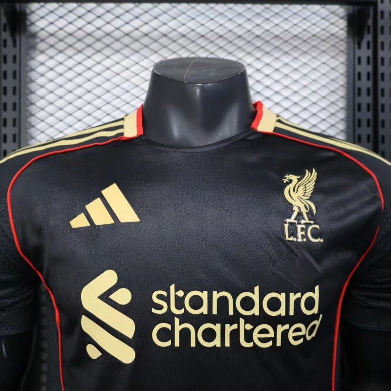 Camiseta Liverpool Visita 2025/26 Versión Jugador