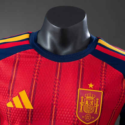 Camiseta España Local Manga Larga 2026 Versión Jugador