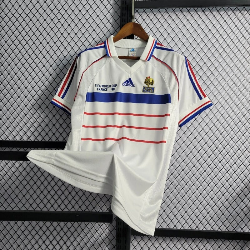 Camiseta Francia Visita Retro 1998 Versión Fan