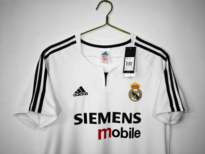 Camiseta Real Madrid Local Retro 2003/04 Versión Fan