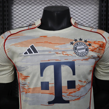 Camiseta Bayern Munich Visita 2025/26 Versión Jugador