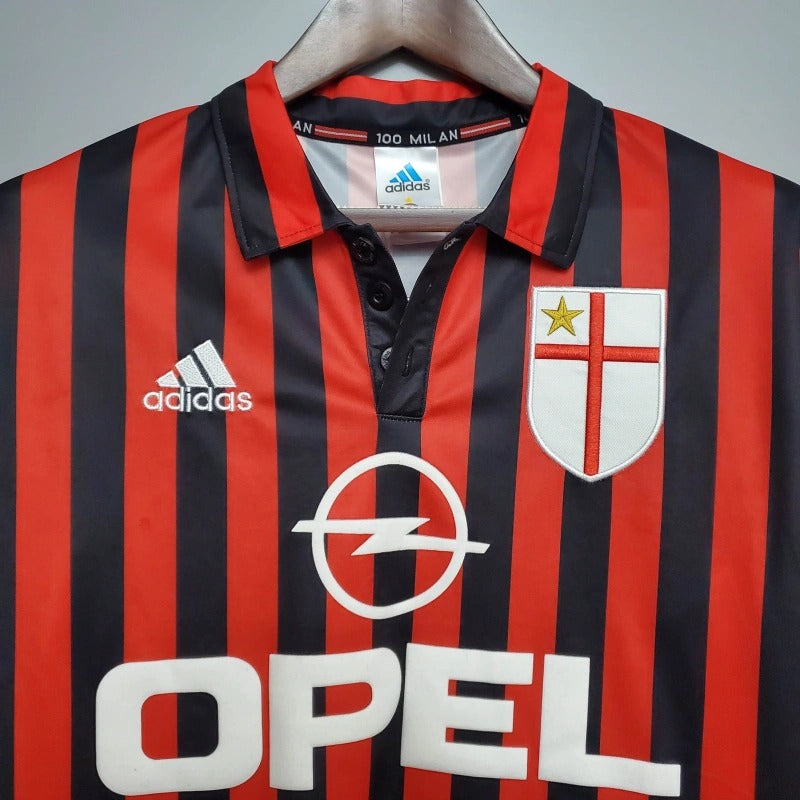 Camiseta AC Milan Local Retro 1999/00 Versión Fan