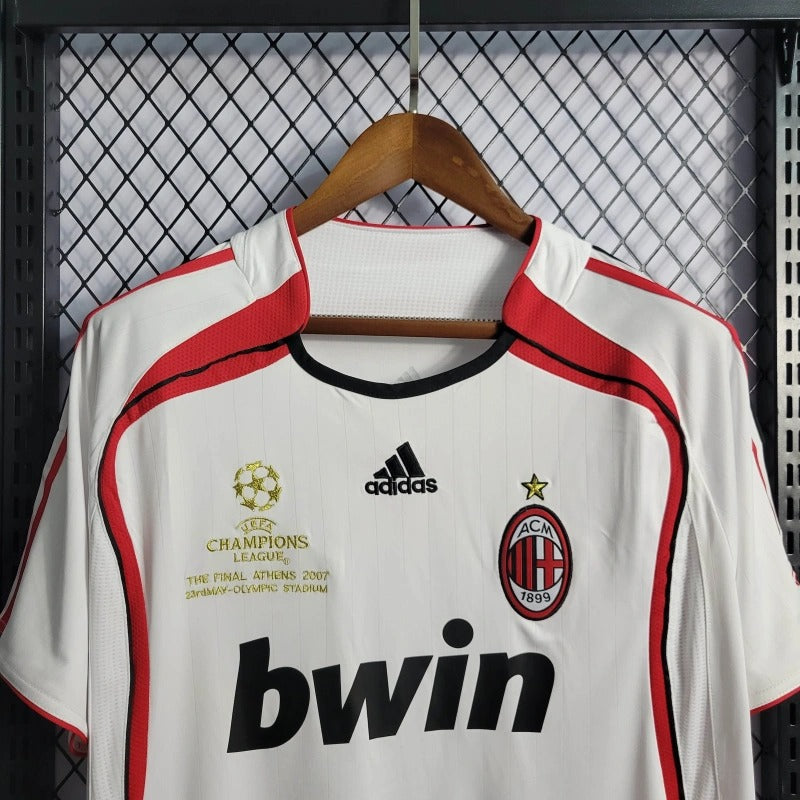 Camiseta AC Milan Visita Retro 2006/07 Versión Fan