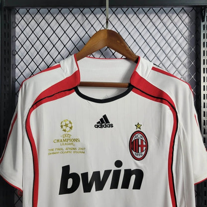 Camiseta AC Milan Visita Retro 2006/07 Versión Fan