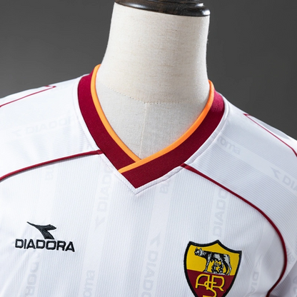Camiseta AS Roma Visita Retro 1999/00 Versión Fan