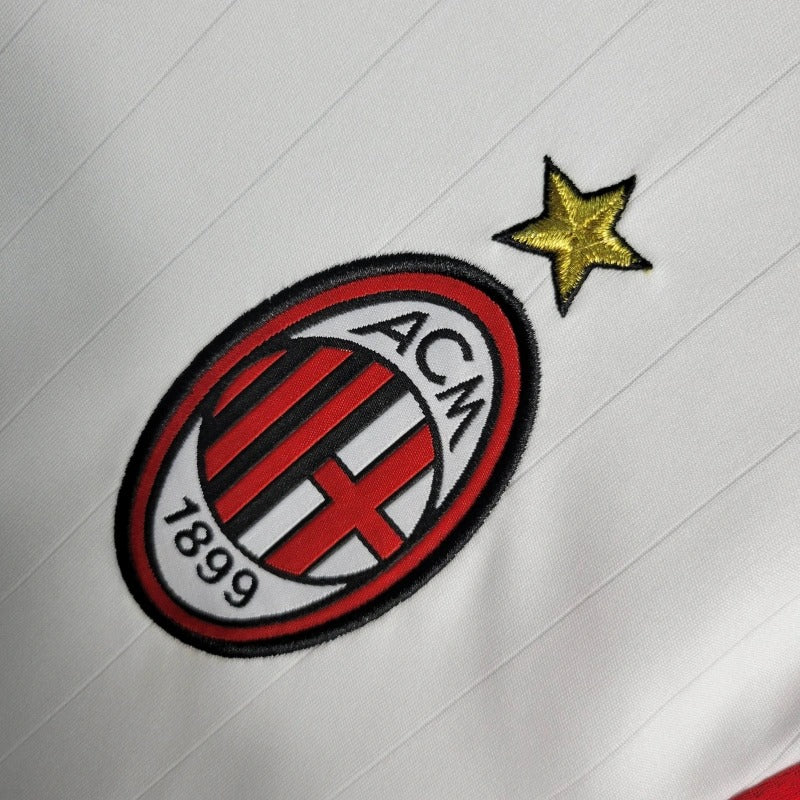Camiseta AC Milan Manga Larga Visita Retro 2006/07 Versión Fan
