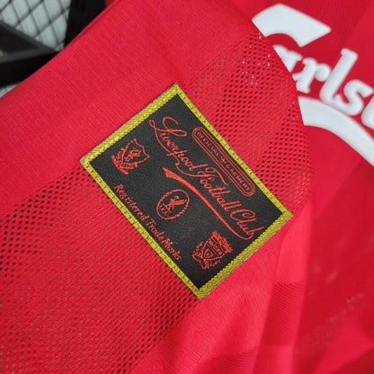 Camiseta Liverpool Local Retro 1995/96 Versión Fan