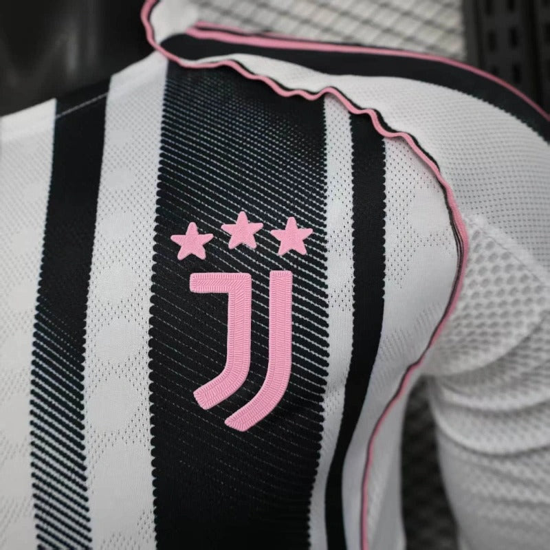 Camiseta Juventus Local Manga Larga 2025/26 Versión Jugador