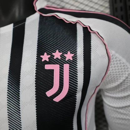 Camiseta Juventus Local Manga Larga 2025/26 Versión Jugador