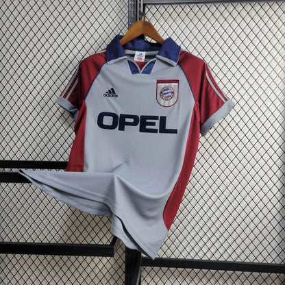 Camiseta Bayern Munich Visita Retro 1998/99 Versión Fan