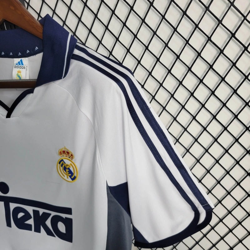 Camiseta Real Madrid Local Retro 2000/01 Versión Fan