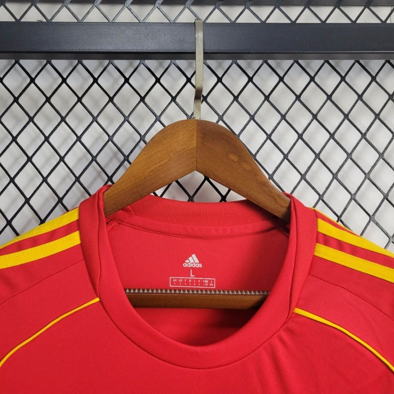 Camiseta España Local Retro 2010 Versión Fan
