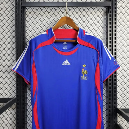 Camiseta Francia Local Retro 2006 Versión Fan