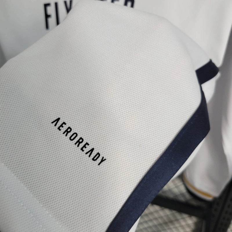Camiseta Real Madrid Manga Larga Local 2023/24 Versión Fan