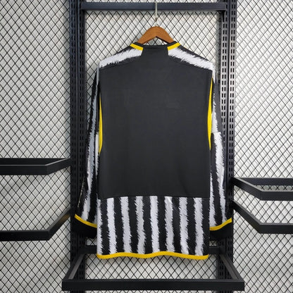 Camiseta Juventus Manga Larga Local 2023/24 Versión Fan