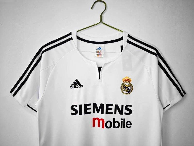 Camiseta Real Madrid Local Retro 2003/04 Versión Fan