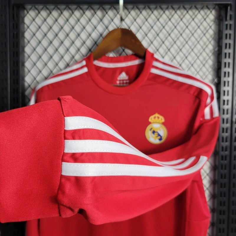 Camiseta Real Madrid Manga Larga Tercera Retro 2011/12 Versión Fan