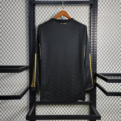 Camiseta Real Madrid Manga Larga Visita Retro 2011/12 Versión Fan