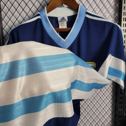 Camiseta Argentina Visita Retro 1998/99 Versión Fan