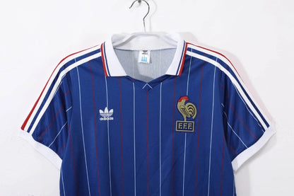 Camiseta Francia Local Retro 1982 Versión Fan