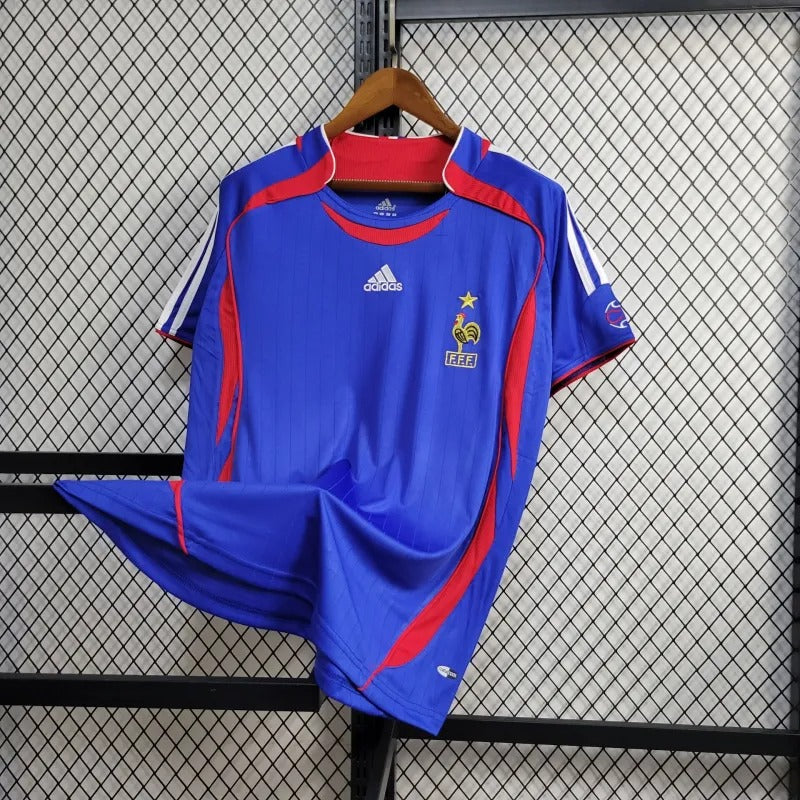 Camiseta Francia Local Retro 2006 Versión Fan