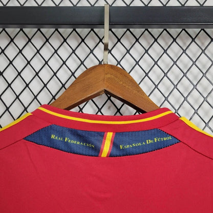 Camiseta España Local Retro 2012 Versión Fan