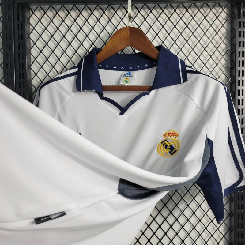 Camiseta Real Madrid Local Retro 2000/01 Versión Fan