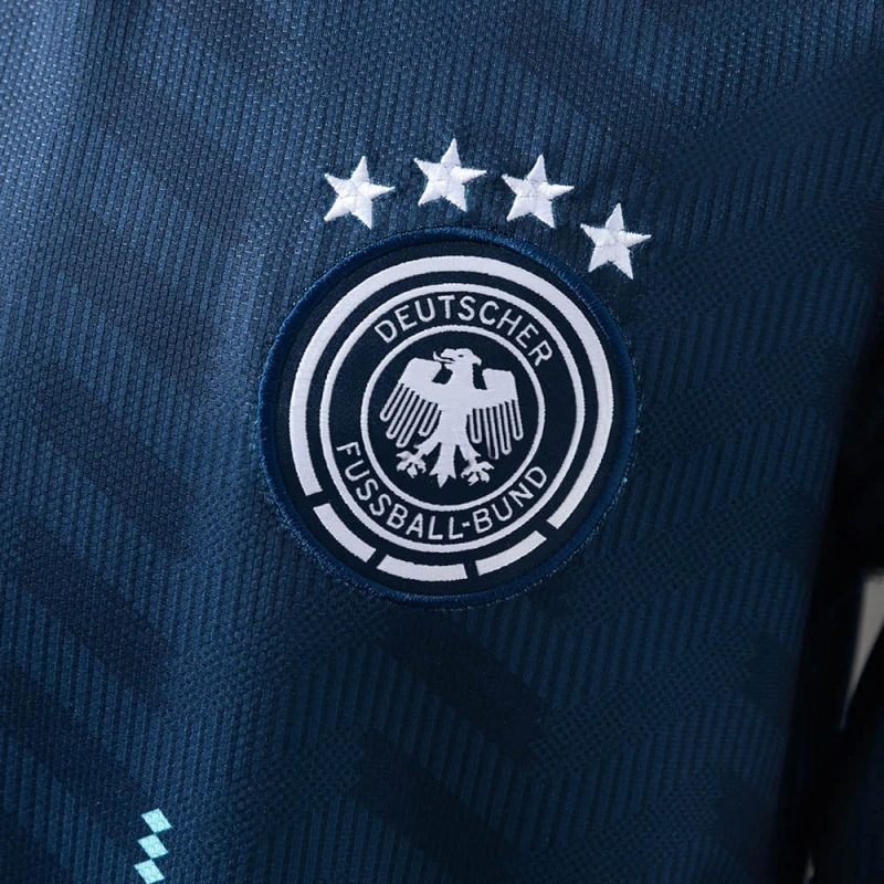Camiseta Alemania Manga Larga Visita 2025/26 Versión Fan