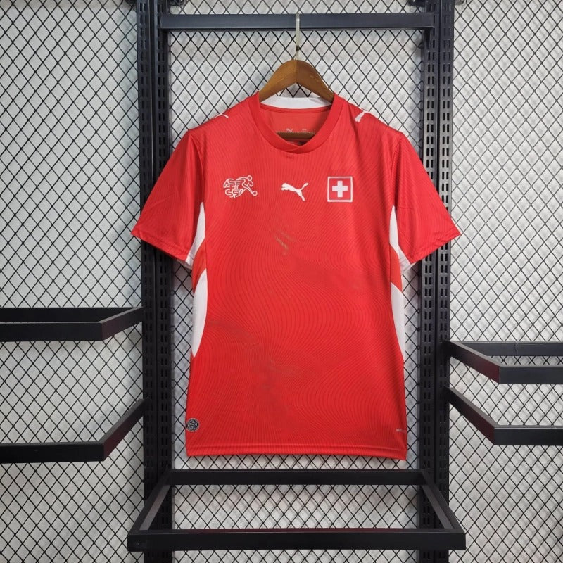 Camiseta Suiza Local 2026 Versión Fan