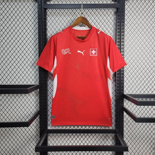 Camiseta Suiza Local 2026 Versión Fan