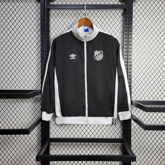 Cortavientos Santos FC Umbro Clásico Blanco/Negro