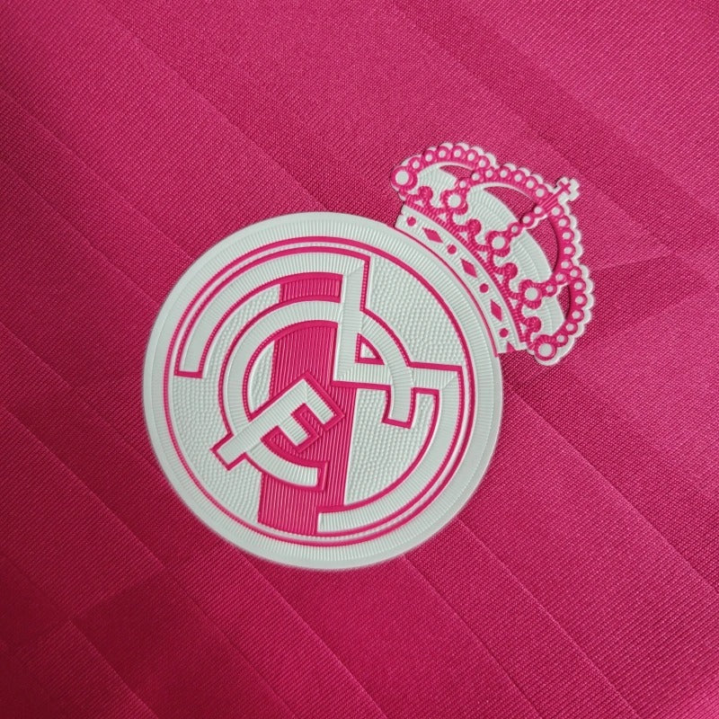 Camiseta Real Madrid Manga Larga Visita Retro 2014/15 Versión Fan