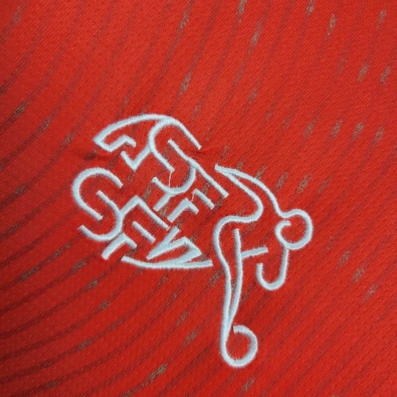 Camiseta Suiza Local 2026 Versión Fan