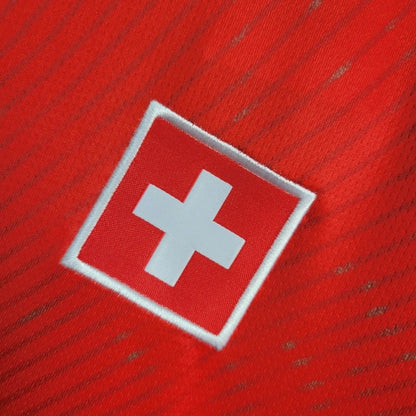 Camiseta Suiza Local 2026 Versión Fan