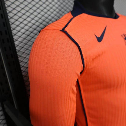 Camiseta Barcelona Tercera Manga Larga 2025/26 Versión Jugador