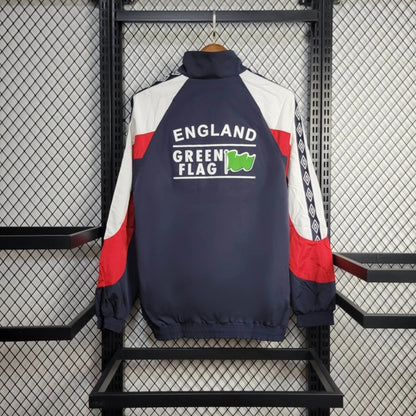 Cortavientos Inglaterra Umbro Retro 90s Azul/Blanco/Rojo
