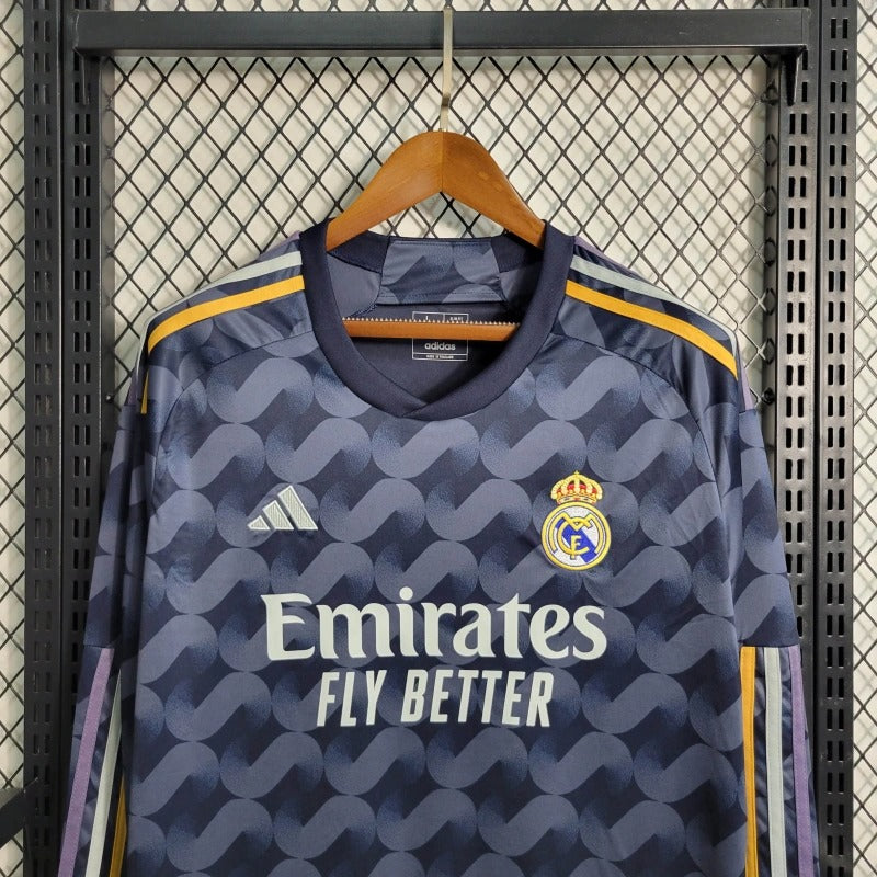 Camiseta Real Madrid Manga Larga Tercera 2023/24 Versión Fan
