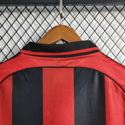 Camiseta AC Milan Local Retro 1998/99 Versión Fan