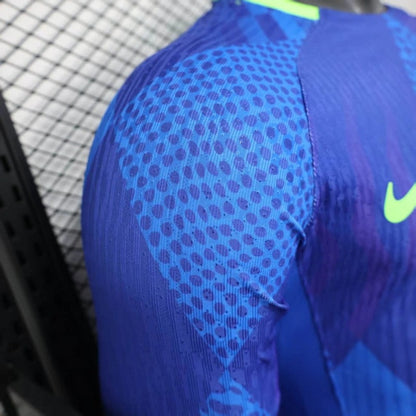 Camiseta Brasil Visita 2025/26 Manga Larga Versión Jugador