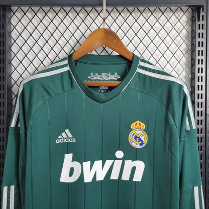 Camiseta Real Madrid Manga Larga Tercera Retro 2012/13 Versión Fan