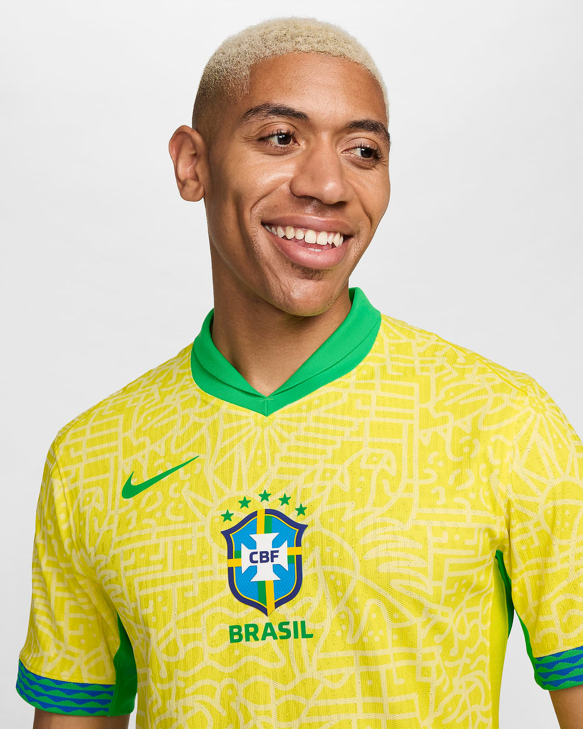 Camiseta Brasil Local 2024 Versión Fan