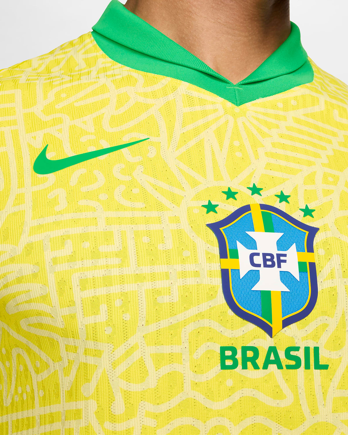 Camiseta Brasil Local 2024 Versión Fan