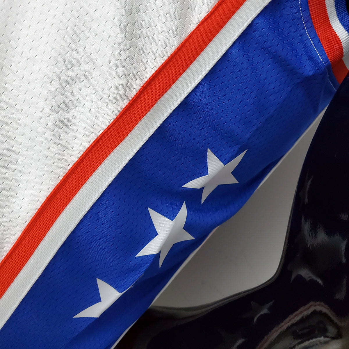 Camiseta NBA 75 Aniversario Philadelphia 76ers Blanca