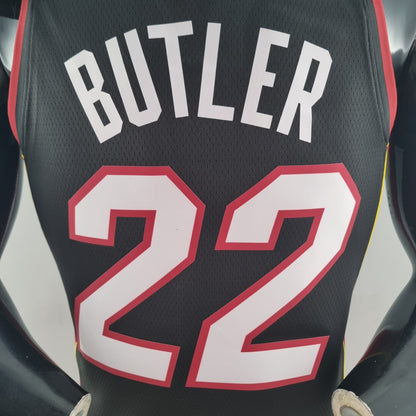 Camiseta NBA 75 Aniversario Miami Heat Negra