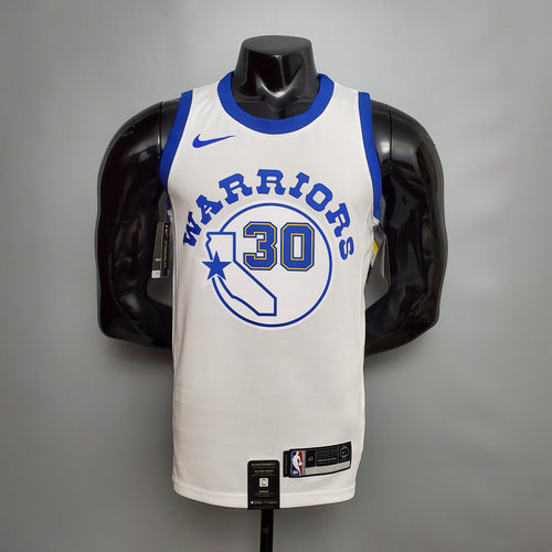 Camiseta Golden State Warriors Retro Blanca
