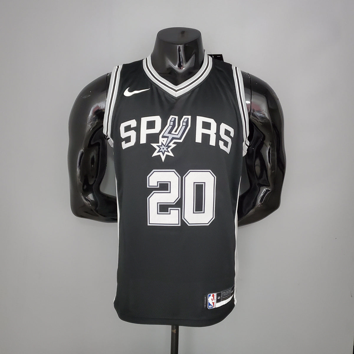 Camiseta San Antonio Spurs "Connect" Negra NBA